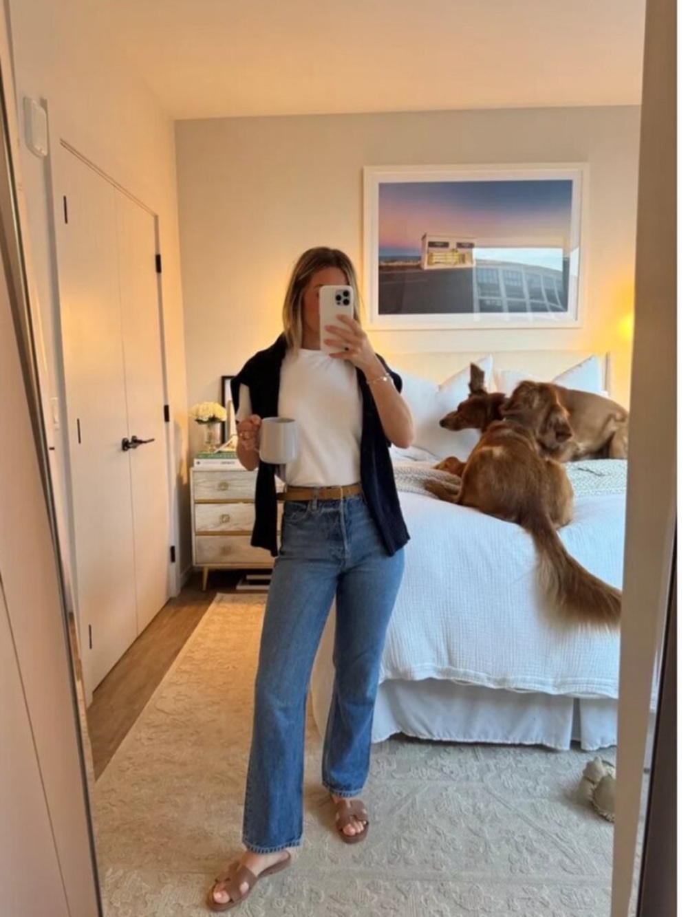 REFORMATION Cynthia High Waist Relaxed Mom Jeans in Wash Colorado Size US 26 90s